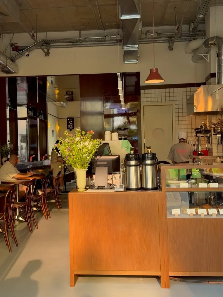 Sonder Waterfront coffee bar and interior
